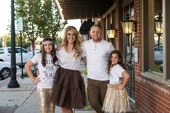 Downtown Bryan Family Portrait
